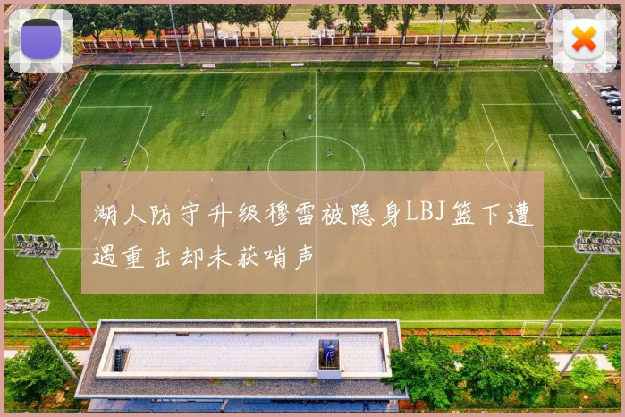 湖人防守升级穆雷被隐身LBJ篮下遭遇重击却未获哨声